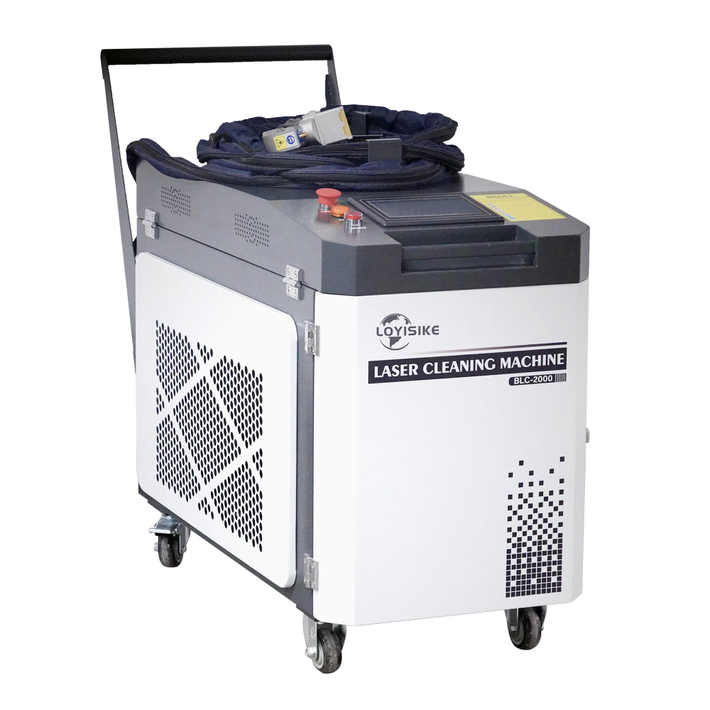 2000W Handheld Continuous Fiber Laser Cleaning Machine MAX Laser Source Fiber Laser Cleaner Metal Rust Removal Machine
