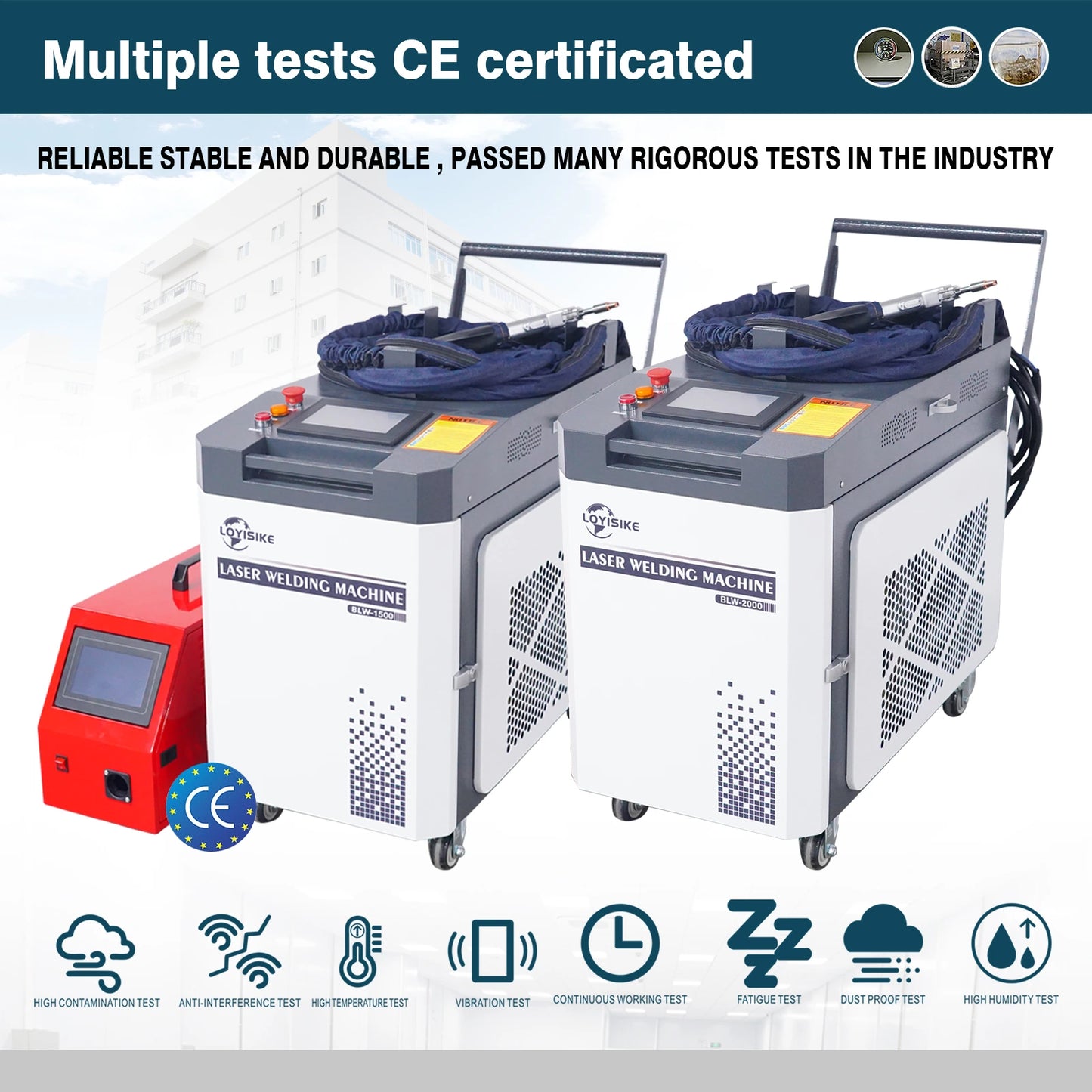 2000W Handheld Fiber Laser Welding Machine MAX Laser Source Laser Welder with Auto Wire Feeder