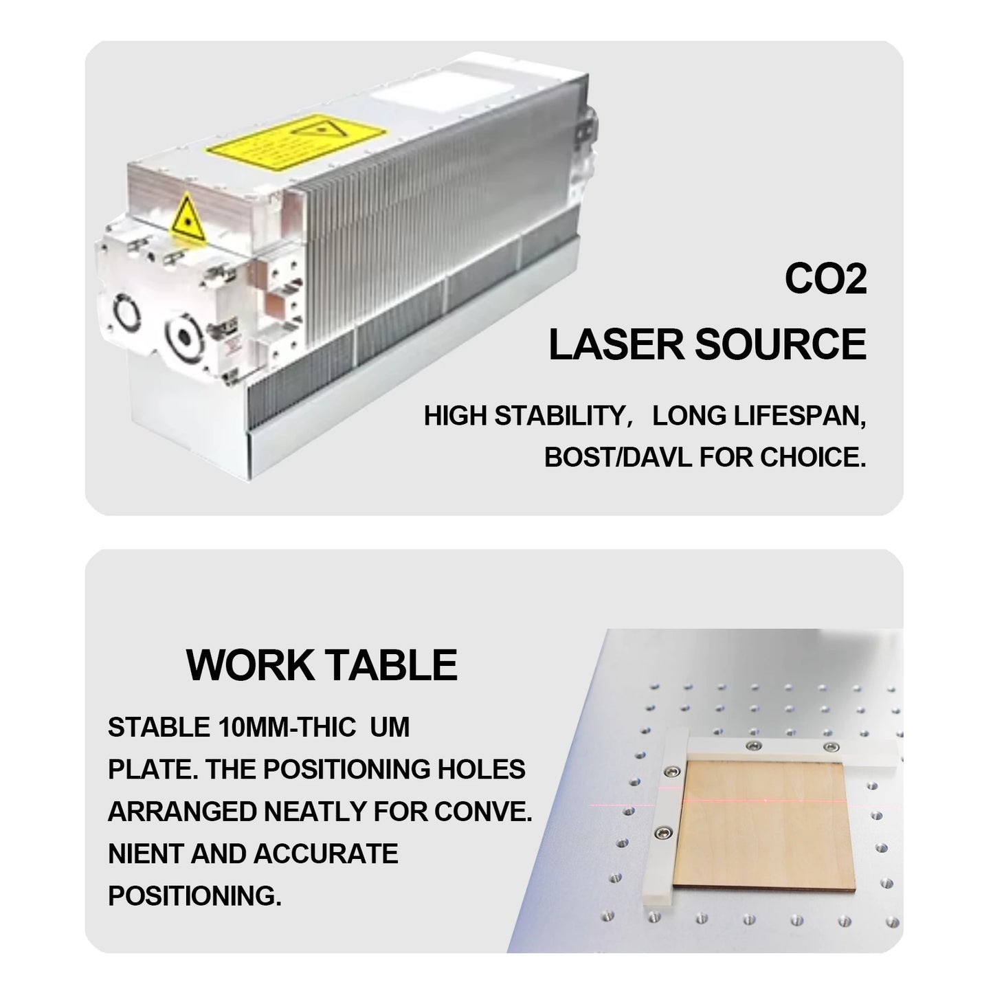 30W/35W/40W/55W CO2 Laser Engraver Wood Bamboo Leather Marking Machine 175*175mm Lens with D80 Rotary Axis