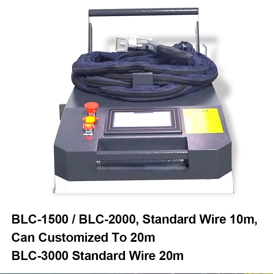 2000W Handheld Continuous Fiber Laser Cleaning Machine MAX Laser Source Fiber Laser Cleaner Metal Rust Removal Machine