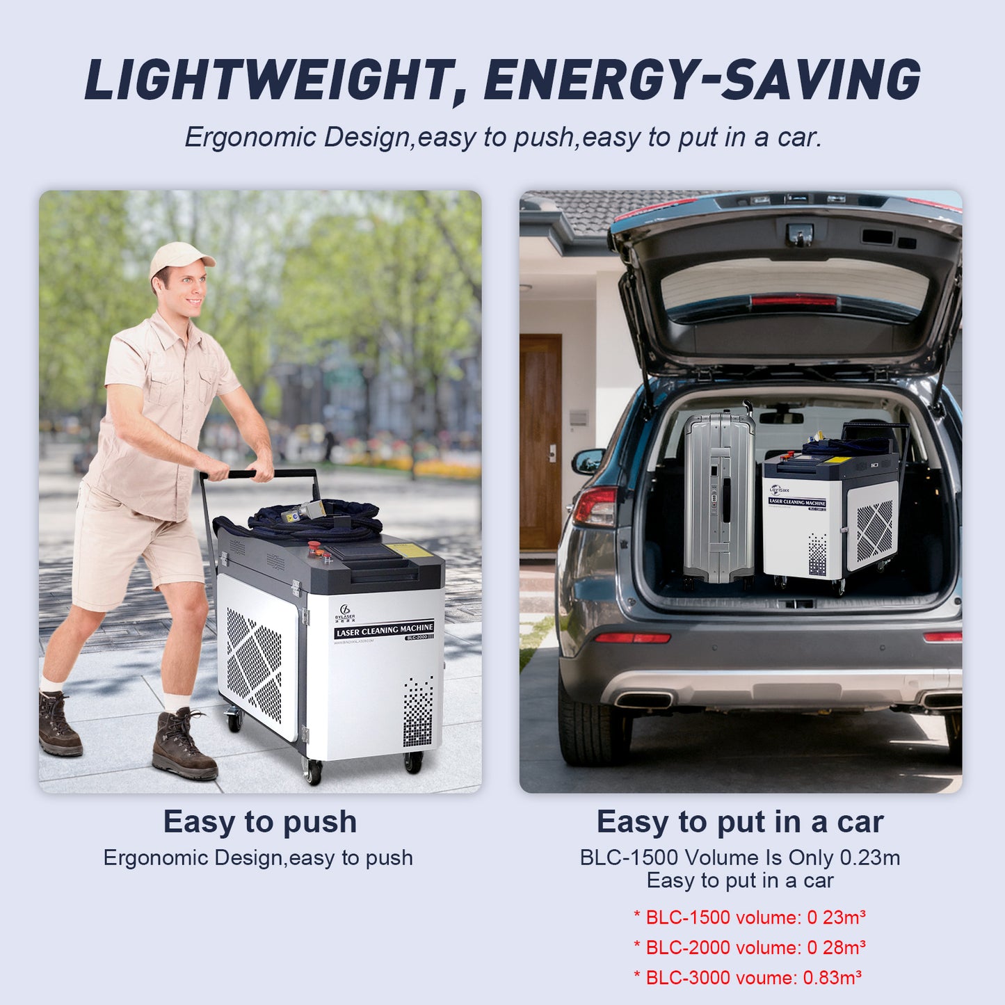 2000W Handheld Continuous Fiber Laser Cleaning Machine MAX Laser Source Fiber Laser Cleaner Metal Rust Removal Machine