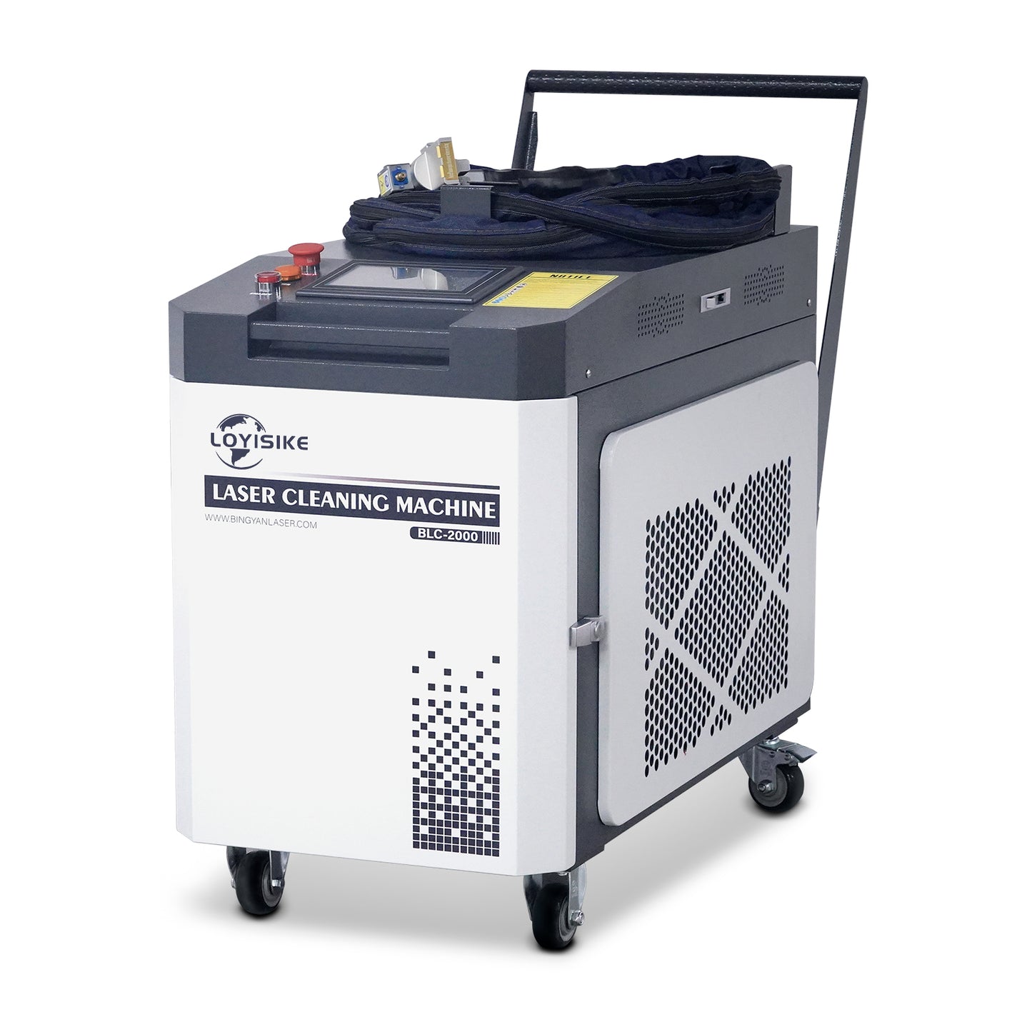 2000W Handheld Continuous Fiber Laser Cleaning Machine MAX Laser Source Fiber Laser Cleaner Metal Rust Removal Machine