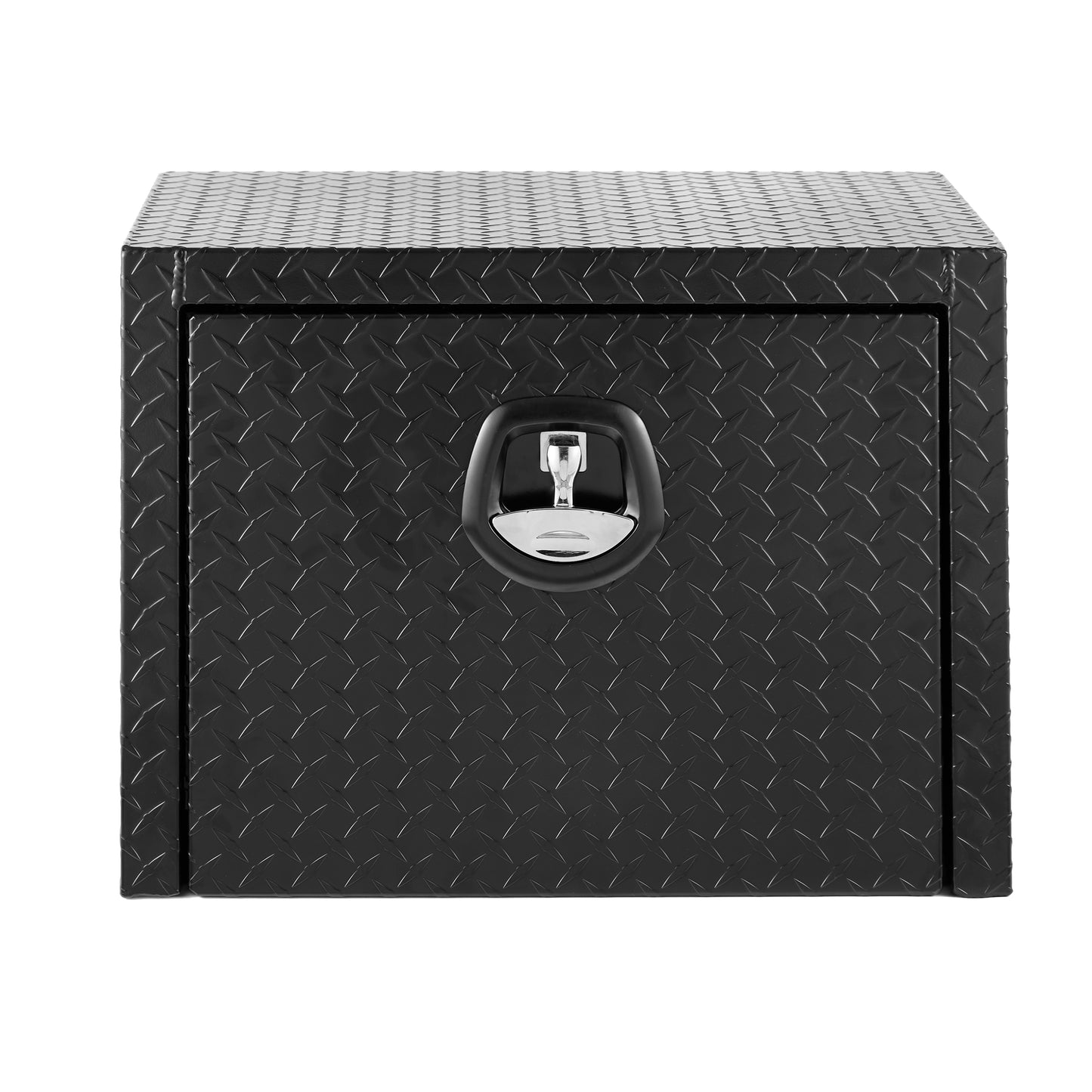 24 Inch Aluminum Underbody Truck Tool Box Heavy Duty Underbed Toolbox Tool Storage Organizer Chest Waterproof Diamond Thread Plate Ideal For Pickup Truck ATV RV Trailer