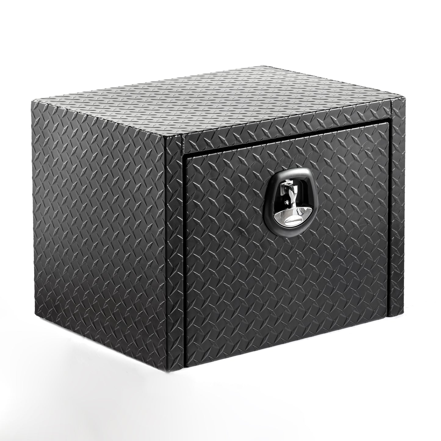 24 Inch Aluminum Underbody Truck Tool Box Heavy Duty Underbed Toolbox Tool Storage Organizer Chest Waterproof Diamond Thread Plate Ideal For Pickup Truck ATV RV Trailer