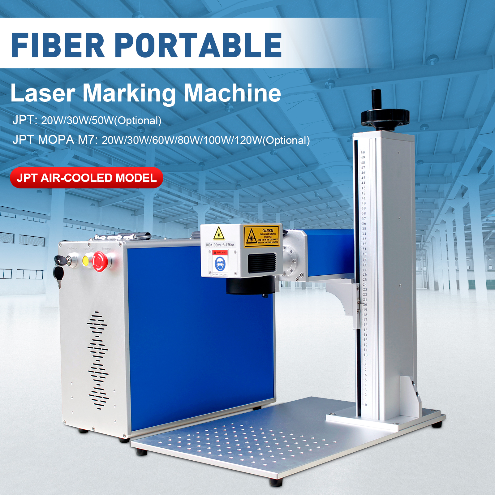 Split Fiber Laser Engraver