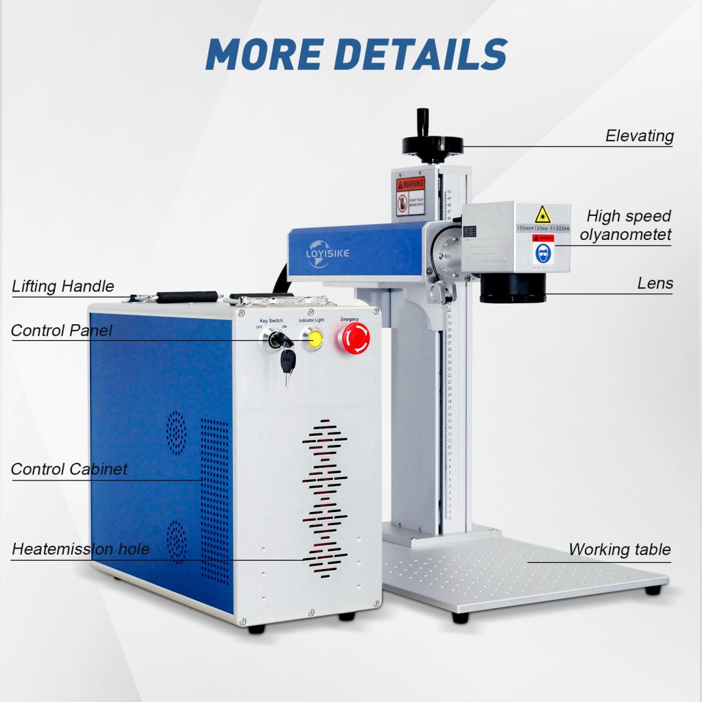 Split Fiber Laser Engraver