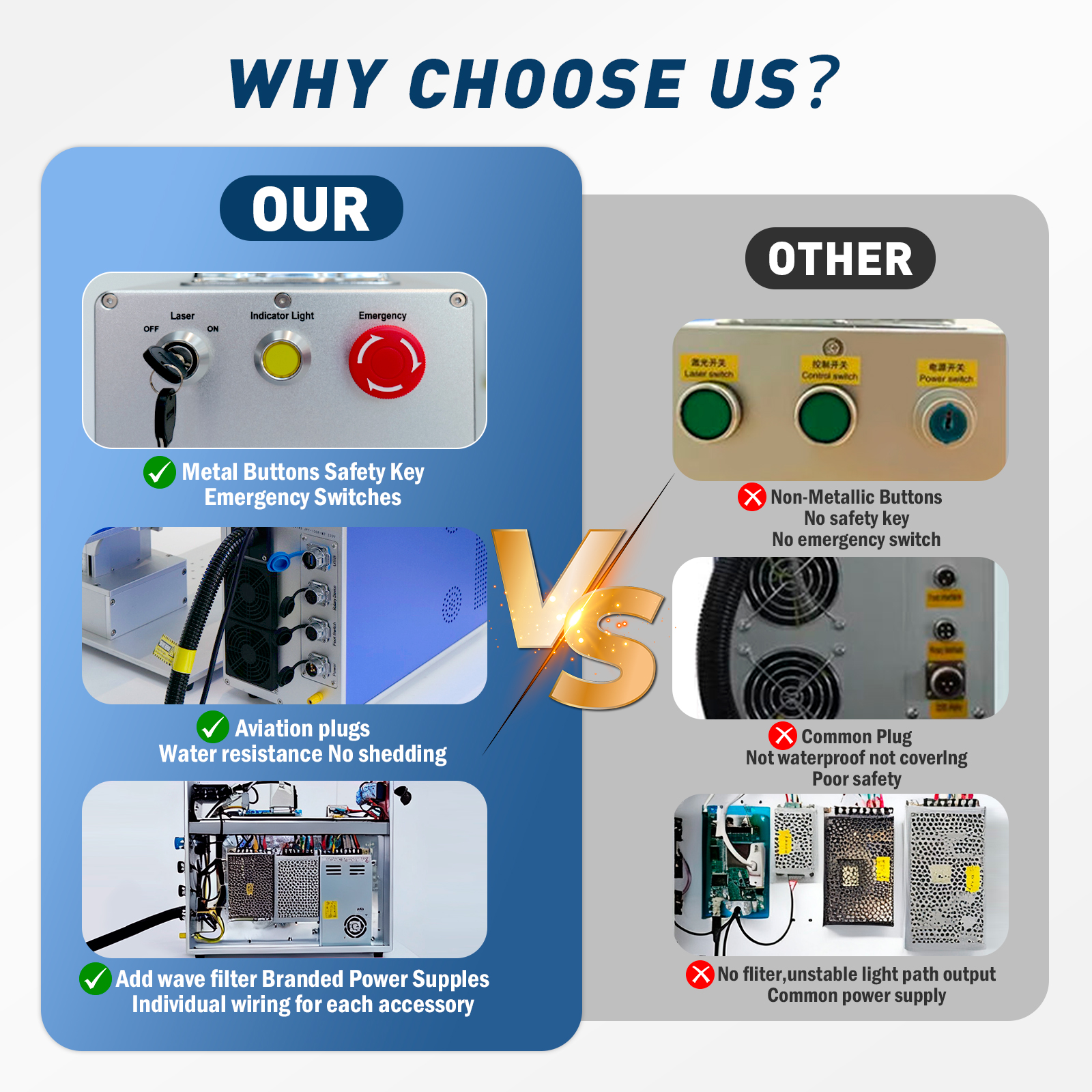 Split Fiber Laser Engraver