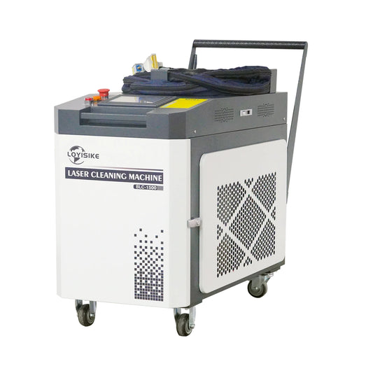 MAX 1500W 2000W 3000W Handheld Continuous Laser Rust Removal Water Cooled Fiber Laser Cleaning Machine For Metal Rust Oil Paint Stains Coating Removal