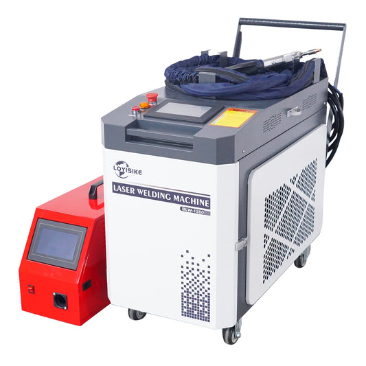 1500W Water Cooled Fiber Laser Welding Machine Continuous Fiber Laser Welder Stainless Steel Carbon Steel  Aluminum Alloy Welding Machine
