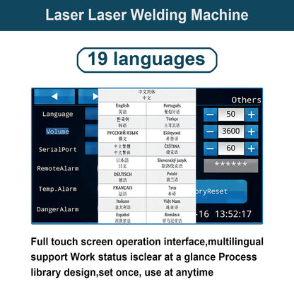 1500W Water Cooled Fiber Laser Welding Machine Continuous Fiber Laser Welder Stainless Steel Carbon Steel  Aluminum Alloy Welding Machine