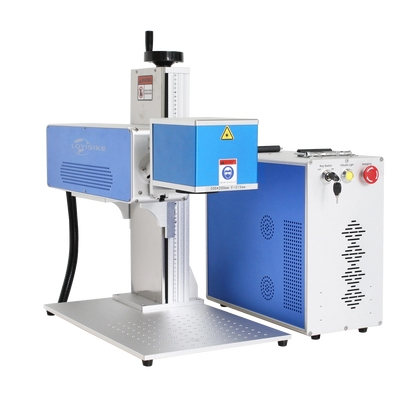 BOST 35W CO2 Laser Engraver Wood Bamboo Leather Marking Machine 175*175mm Lens with Rotary Axis