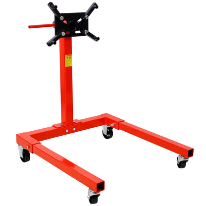 US Stock 1500 LBS Engine Block Stand Motor Stand  Metal Engine Holder for Garage