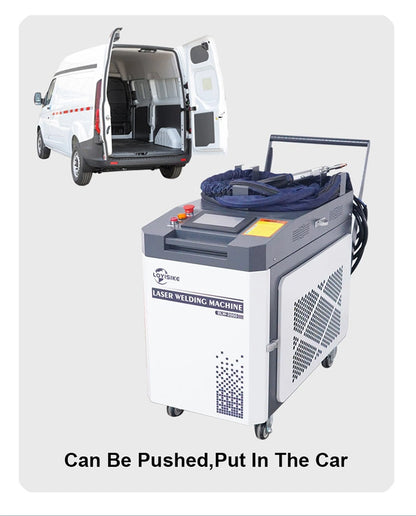 1500W Water Cooled Fiber Laser Welding Machine Continuous Fiber Laser Welder Stainless Steel Carbon Steel  Aluminum Alloy Welding Machine