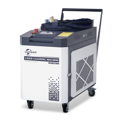MAX 1500W 2000W 3000W Handheld Continuous Laser Rust Removal Water Cooled Fiber Laser Cleaning Machine For Metal Rust Oil Paint Stains Coating Removal