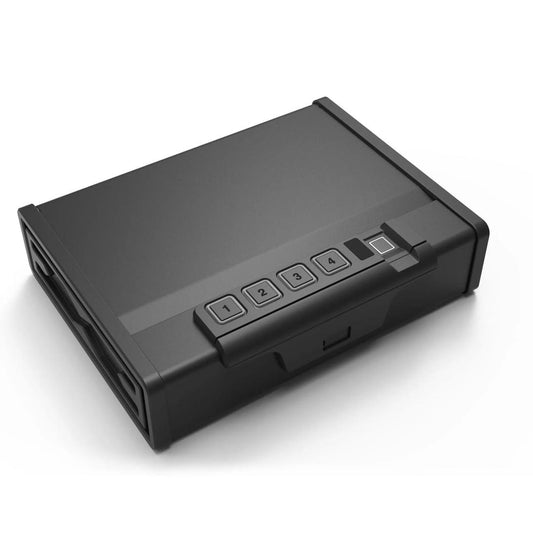 Metal Safe Cabinet Gun Safe Box Pistol Safe, Cash And Jewelry Safe, With Digital Keyboard, Fingerprint Lock, Key Lock