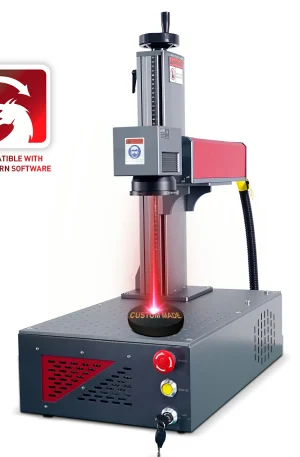 Desktop 20W/30W/50W MAX Fiber Laser Engraver 110x110mm Marking Area Fiber Laser Marking Machine Compatible with Lightburn - Image 4