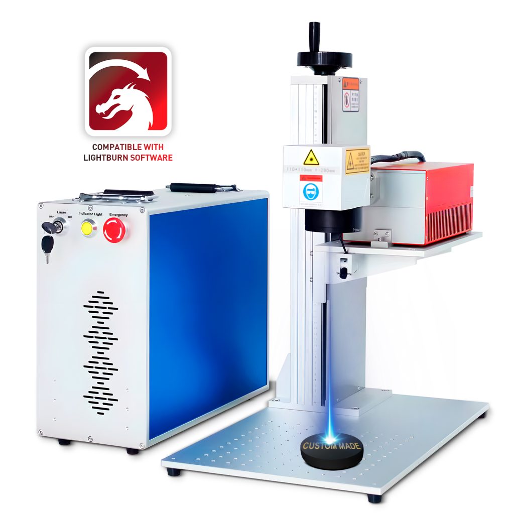 3W JPT UV Laser Engraving Machine 175x175mm Lens Air Cooling UV Laser Marking Machine For Glass, Metal, Plastic, Wood, Jewelry DIY Crafts
