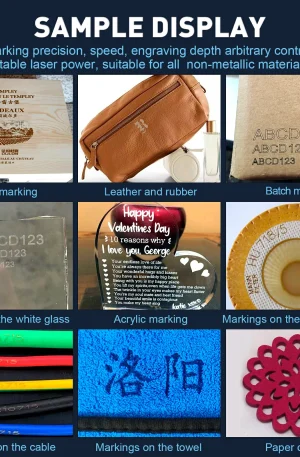 30W/35W/40W/55W BOST/COHERENT CO2 Laser Engraving Machine Wood Laser Engraving Machine, CO2 Laser Acrylic Towel Leather Batch Marking Machine - Image 3