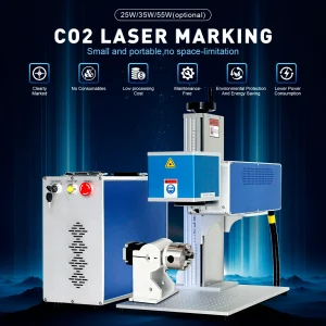 30W/35W/40W/55W BOST/COHERENT CO2 Laser Engraving Machine Wood Laser Engraving Machine, CO2 Laser Acrylic Towel Leather Batch Marking Machine