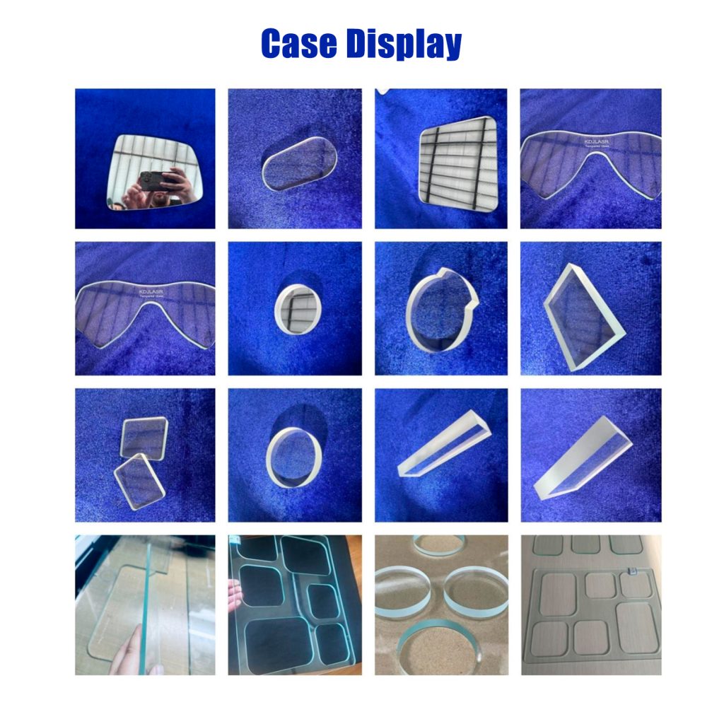 PS/CO2 Fast Laser Glasss Cutting Machine LCD Screen Glass, Mobile Phone Glass Covers, Automotive Glass Covers, and Camera Glass Covers Laser Cutter