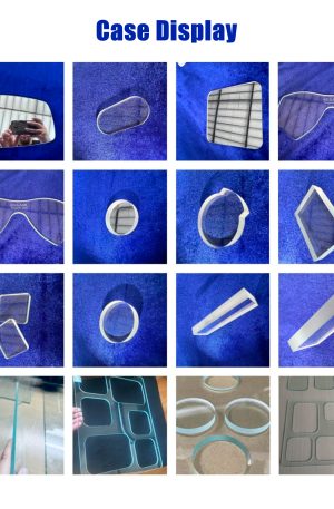 PS/CO2 Fast Laser Glasss Cutting Machine LCD Screen Glass, Mobile Phone Glass Covers, Automotive Glass Covers, and Camera Glass Covers Laser Cutter - Image 3